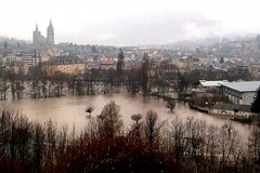 Mende, vu de Bellesagne en 2003