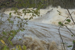 Seuil du Moulin de la France  (crue du 23 nov. 2019)