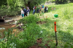 Animation scolaire sur le Dourdou